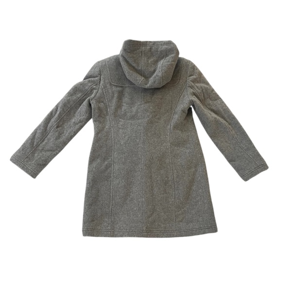 L.L. Bean Bellandi Wool Hooded Toggle Pea Coat Size 4 Petite Old Money Classic - Picture 4 of 8